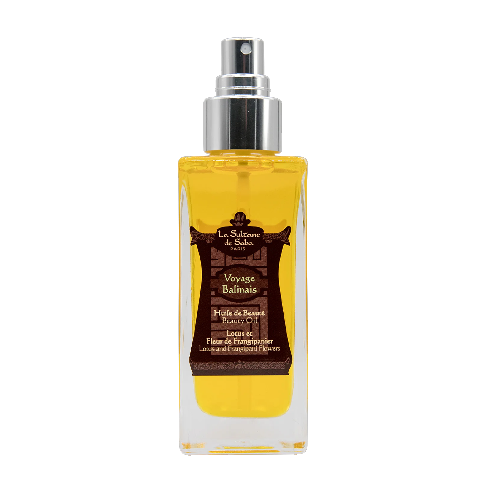 La Sultane De Saba Beauty Oil Lotus & Frangipani Flower - Парфумована олія для тіла, волосся, масажу та ванни «лотос та франжіпані» La Sultane De Saba Beauty Oil Lotus & Frangipani Flower - Парфумована олія для тіла, волосся, масажу та ванни «лотос та франжіпані»